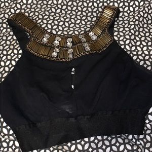 Gem crop top